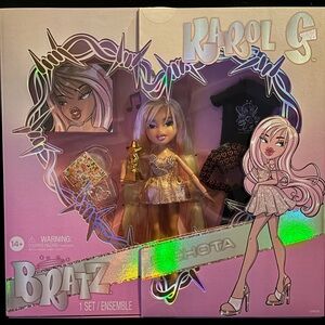 KAROL G LIMITED EDITION BRATZ DOLL.